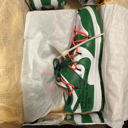 Off-White x Nike Dunk Low ‘Pine Green’
