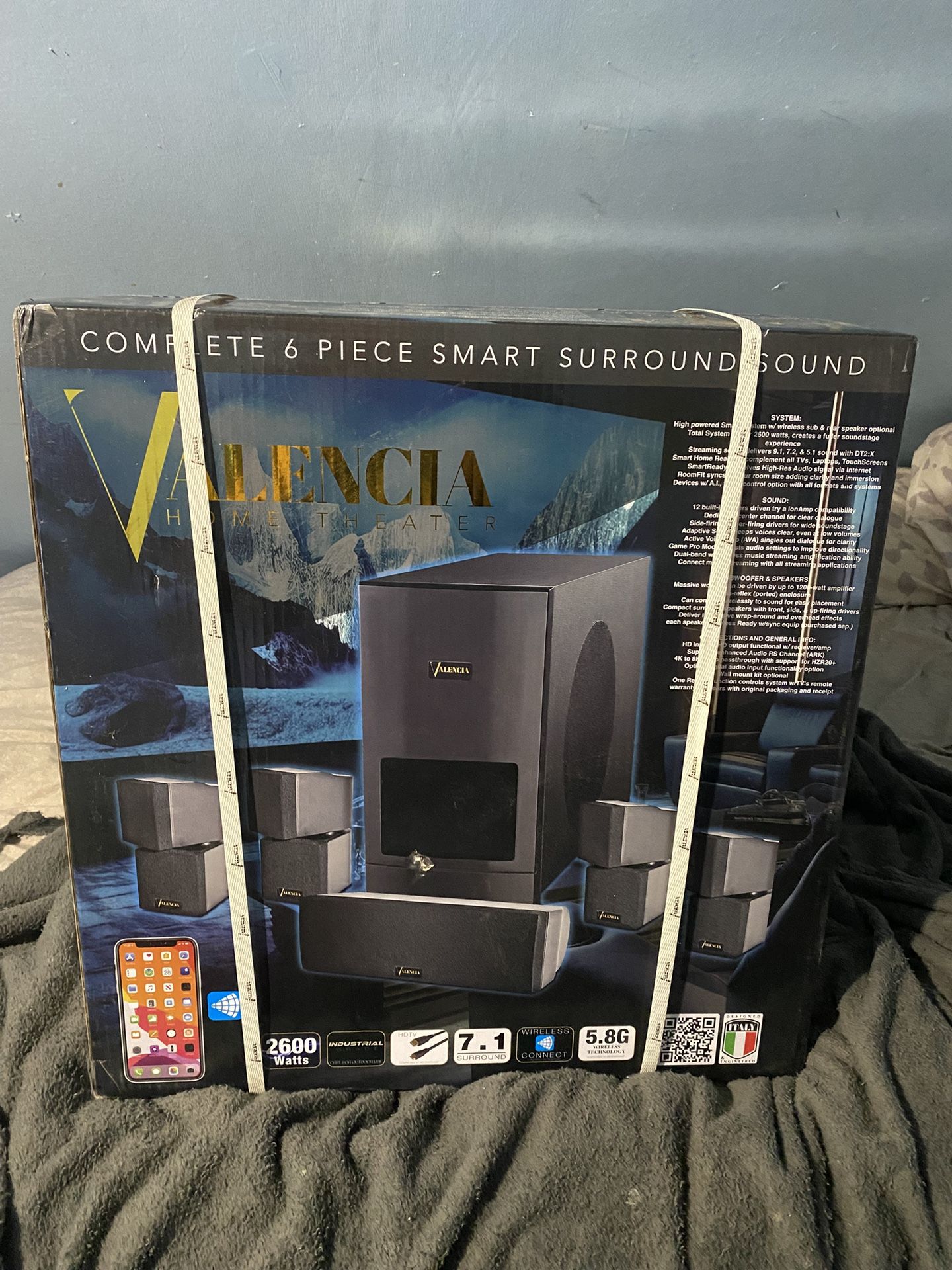 Valencia 6 Piece Surround Sound