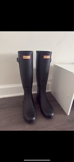 Hunter Boots Black Size 7 US