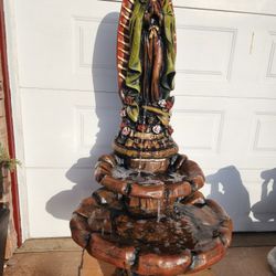 Fountains Of Virgen Of Guadalupe For Sale 