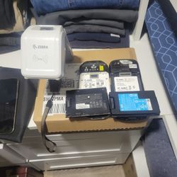 Zebra Tc520l And Tc5301 And Rfid Scanner Rfd8500 Now Have A Third He One With Extra Battery