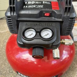 PORTER-CABLE Air Compressor, 6-Gallon, Pancake
