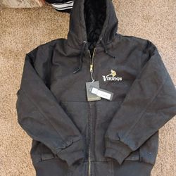 Vikings NFL Official Dunbrooke Jacket**new w/ tags 