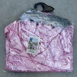 Casual Canine Iridescent Quilted Parka For Dogs Size Extra Large