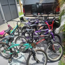 Kids  Bicycles   , 20'' Mostly Mongoose.  Good Condition 