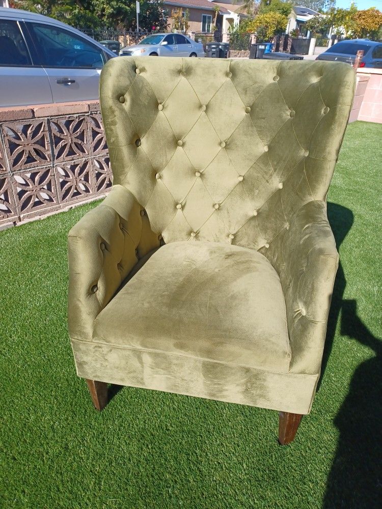 Green Accent Chair
