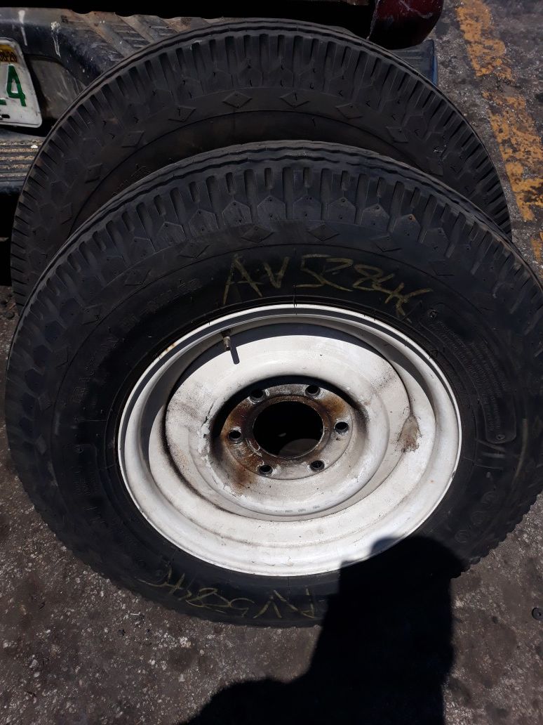 Trailer tires used