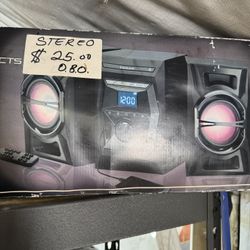 CD BLUETOOTH STEREO SYSTEM 