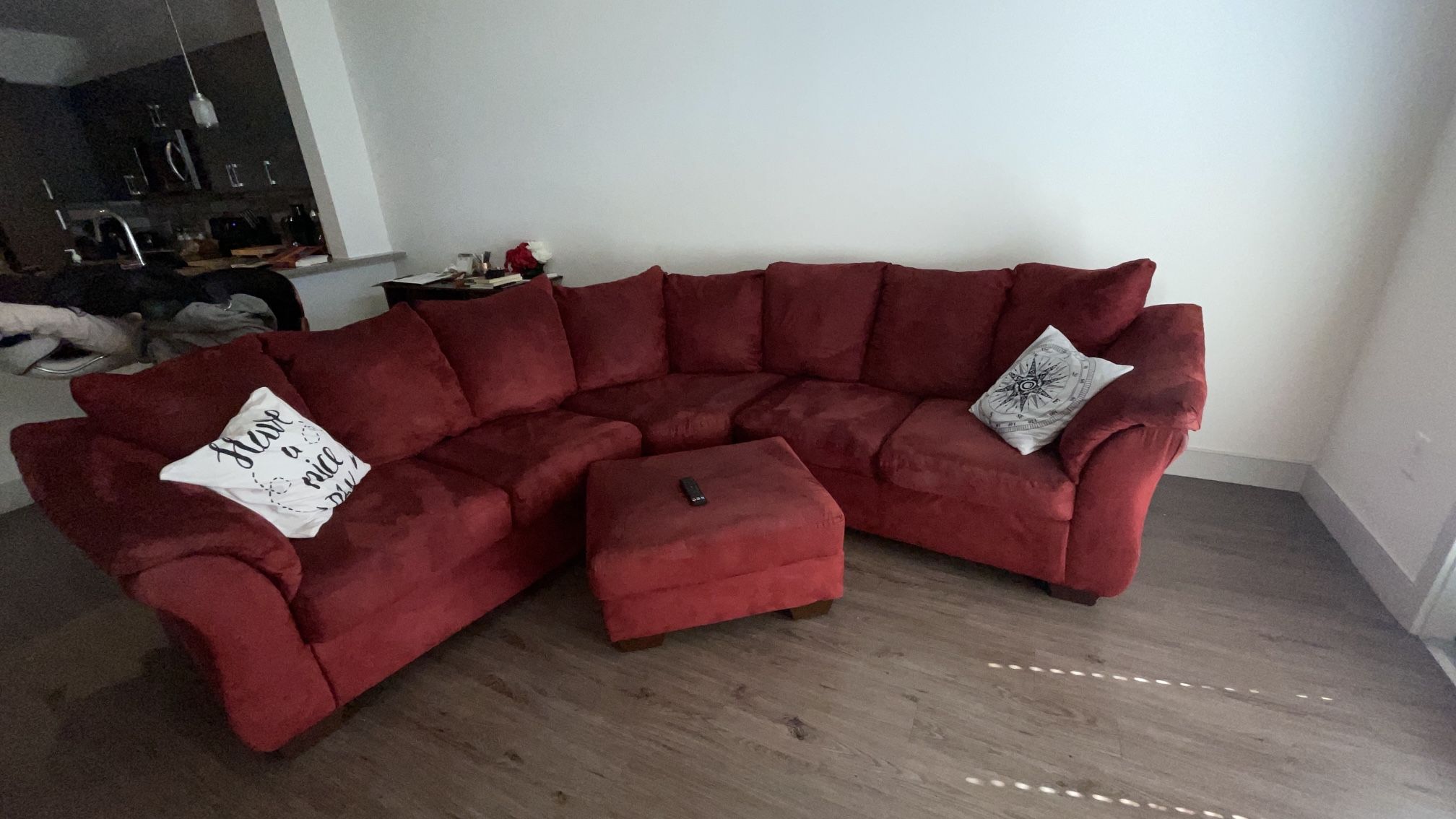 Sectional in Need of TLC