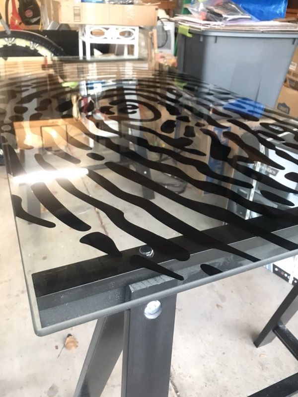 Ikea fingerprint glass table deals