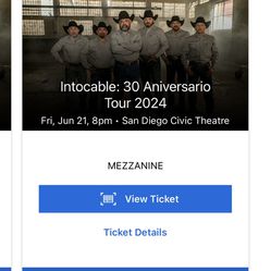 Intocables 30th Anniversary 