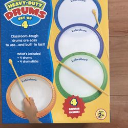 Havy Duty Drums Set Of 4 Brand New Never Open 