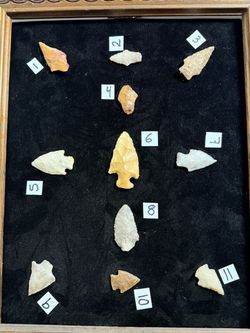 Native American arrowheads