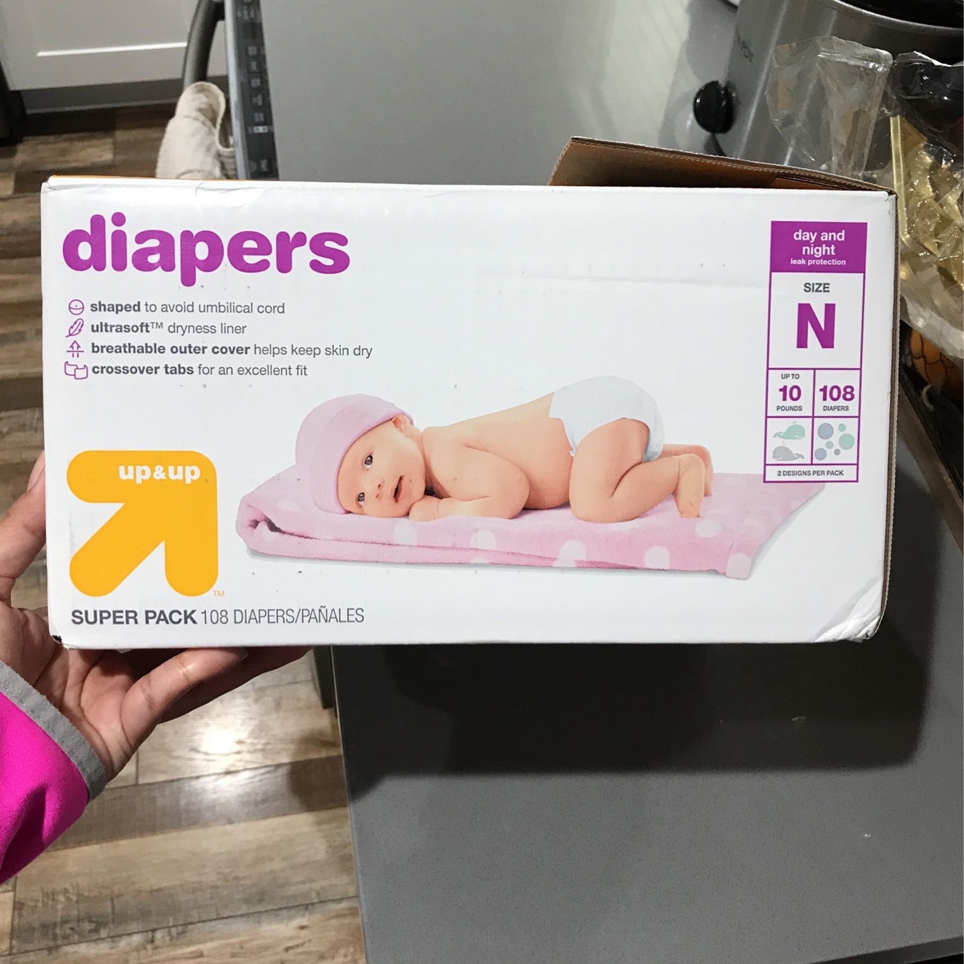 Up & Up Diapers Size Newborn