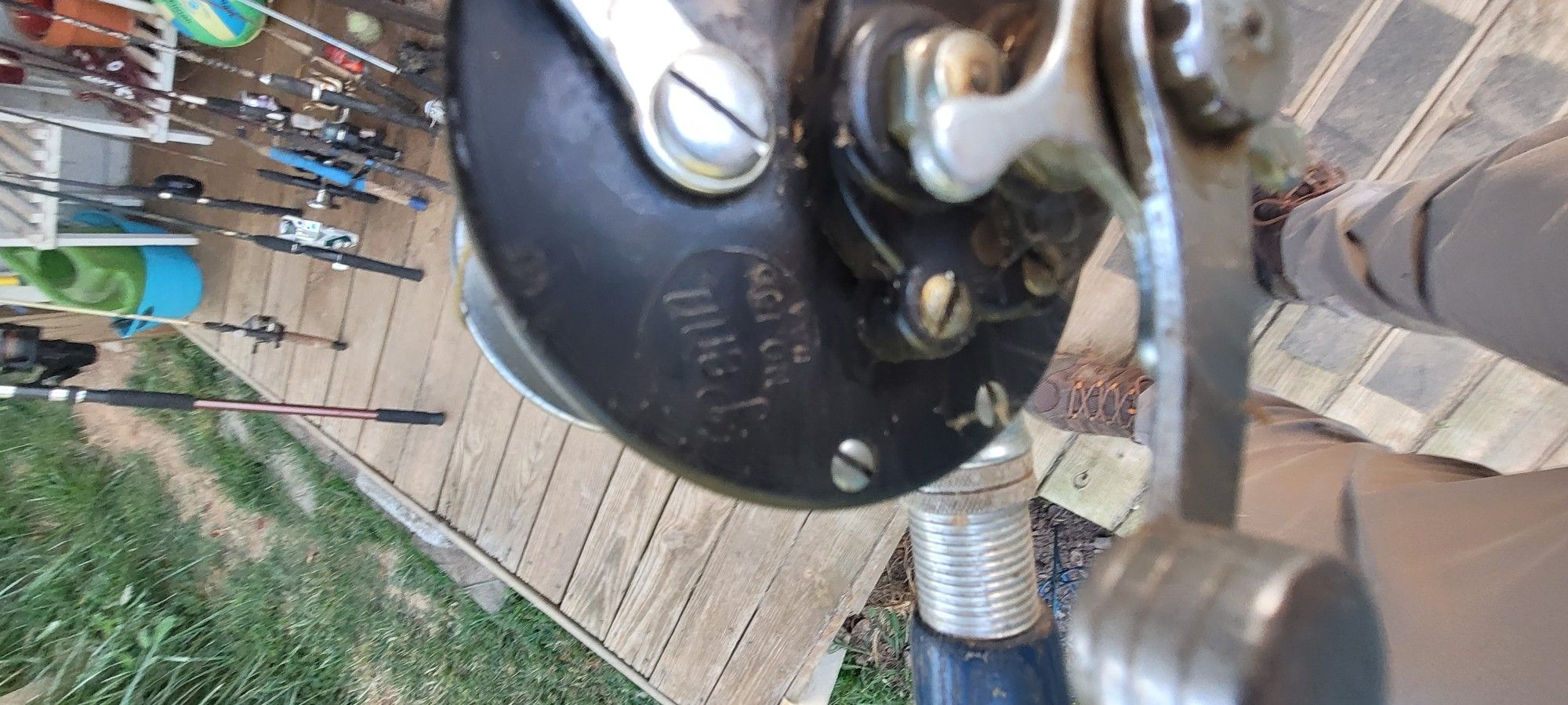 Vintage Penn Reel And Rod