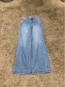 Zara low rise baggy jeans