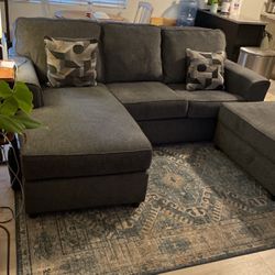 Small Sectional Couches With Ottoman 