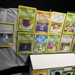Vintage Pokemon Cards