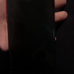 Red iPhone SE / otterbox case