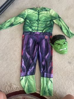Hulk Kids Halloween Costume (Size Child Small)