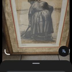 "Peasant Digging" Van Gogh Prints