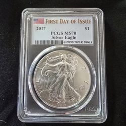 Lot Of 3 - PCGS MS70 Silver Eagles