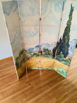 Double Sided 5 Panel Room Divider.