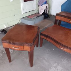 End Table, Coffee Table, and Couch Table.  Matching set