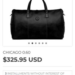 Rossi & Caruso - High Quality Premium Leather Weekend Bag