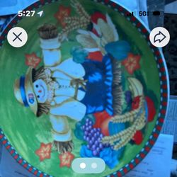 Decorative China plate