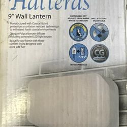  Lutec Coastal Collection Hatteras 9” Wall Lantern