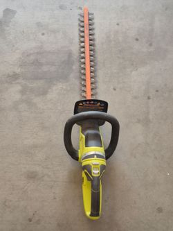 Used RYOBI Cordless Hedge Trimmer