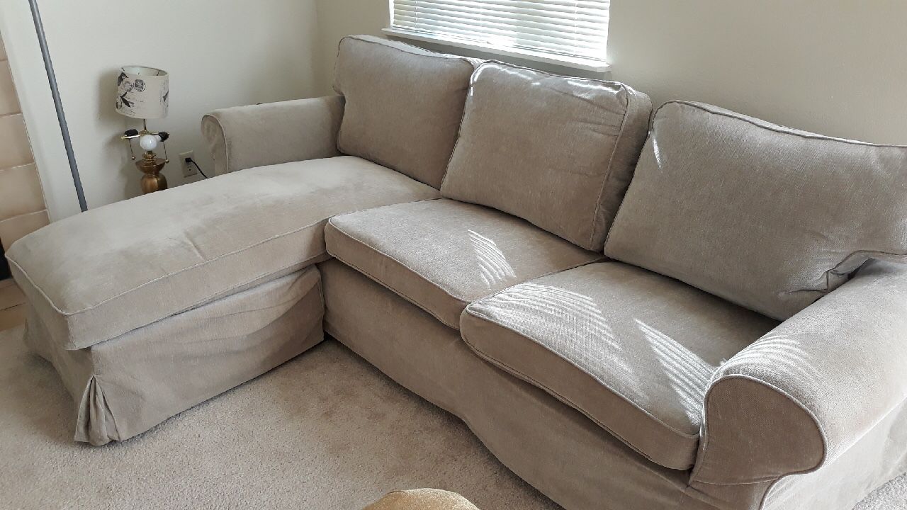 Fantastic grey sectional couch