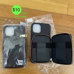 Zipper Wallet Case for iPhone 12 Pro/iPhone 12（6.1 inch）