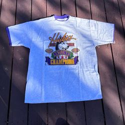 VTG Washington Huskies Rose Bowl 1(contact info removed) T Shirt USA Single Stitch Size XL