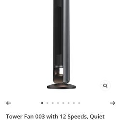 $59 New Tower Fan 42" 