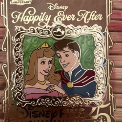 Disney Sleeping Beauty Happily Ever After Aurora Slider Pin LE 2400