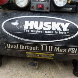 Husky 2 Gal Dual Air Compressor