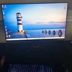 Gaming PC and Monitor 