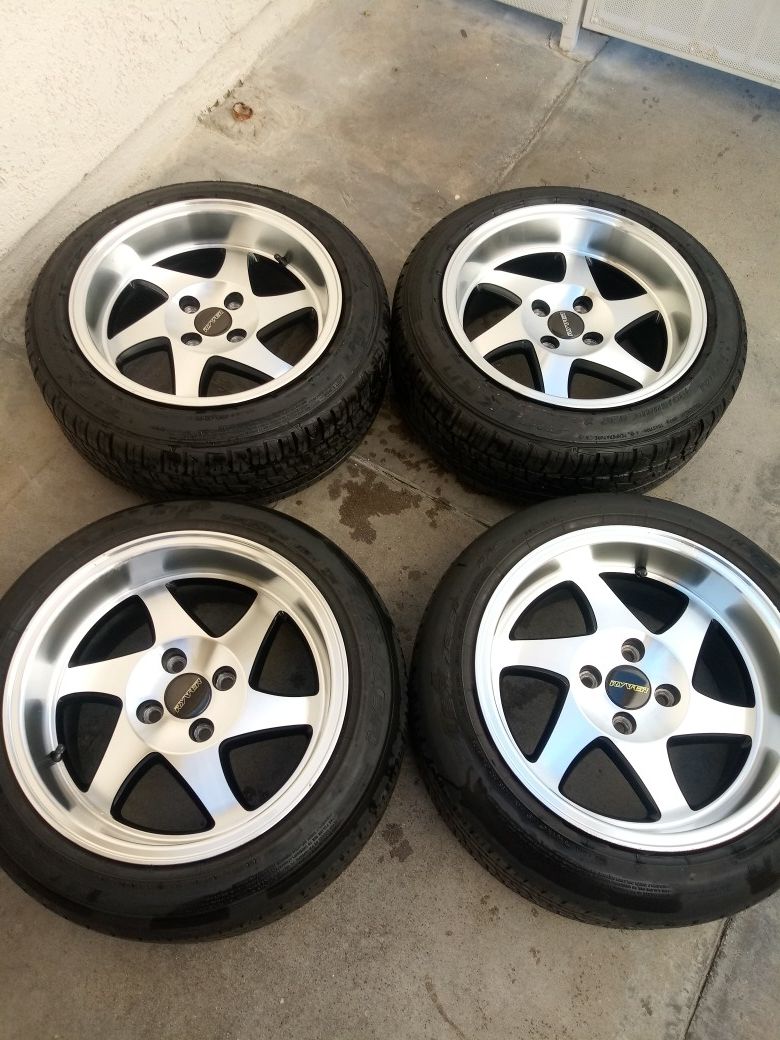 15" rims. Honda / Acura rims