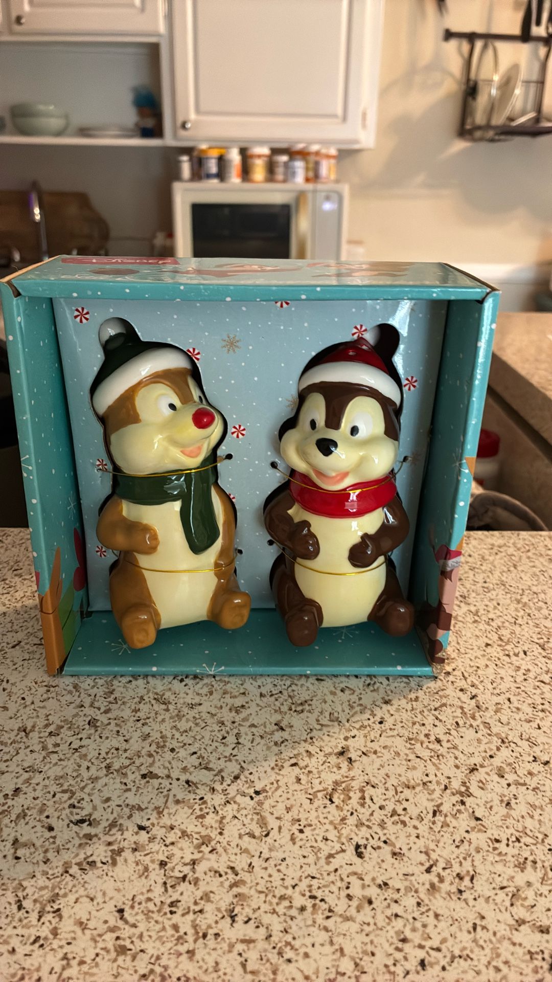 Chip And Dale Salt And Pepper Shakers