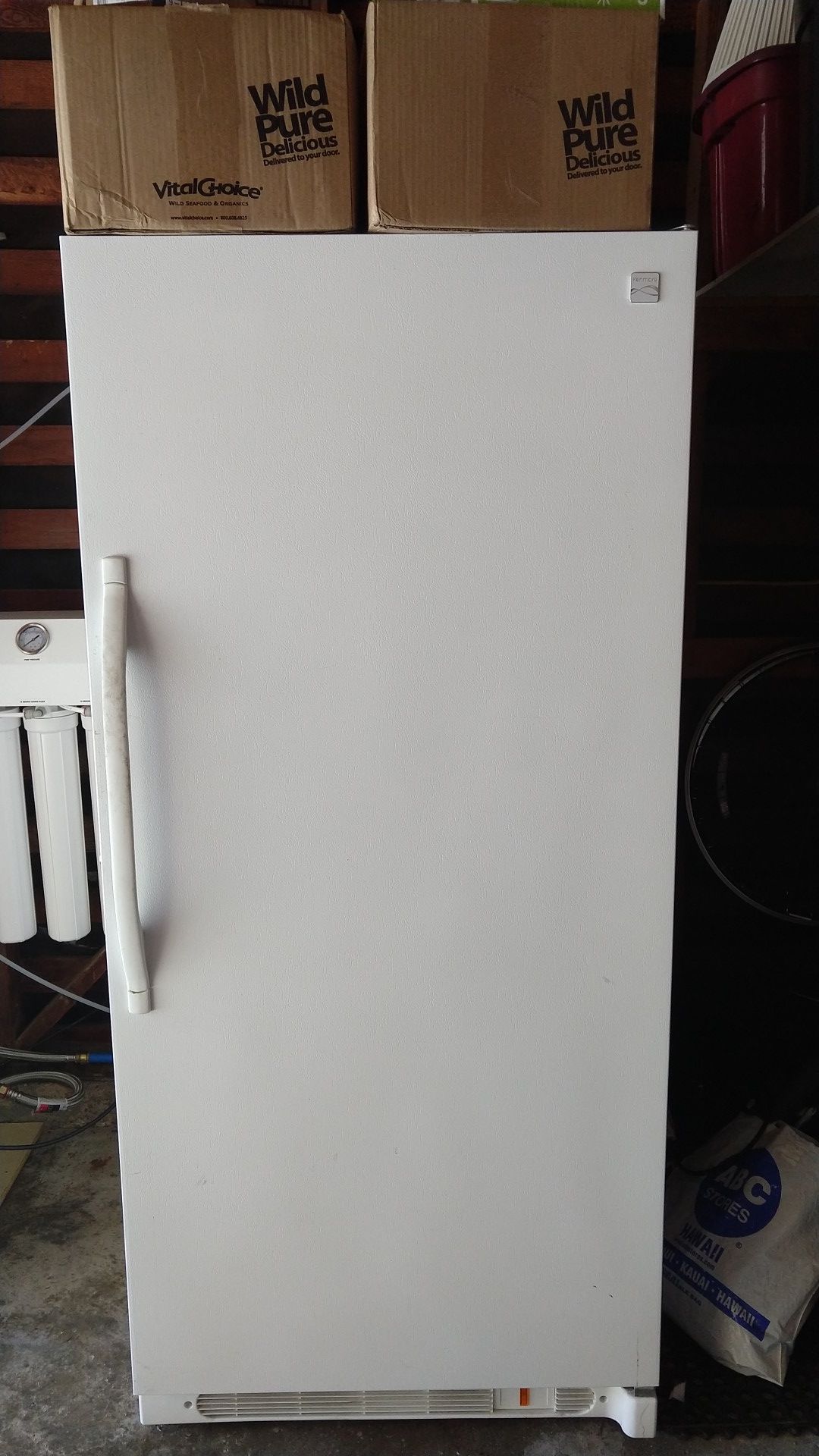 Kenmore upright freezer 21 cu feet 253.28042809