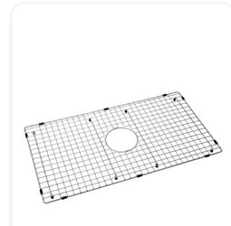 Kitchen sink bottom grid