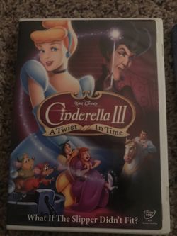 Cinderella III opened but perfect condition . Disney movie