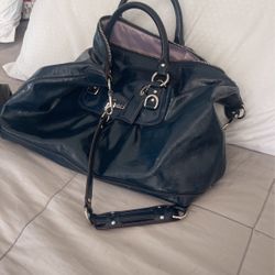 Coach Blue Purse All Most New