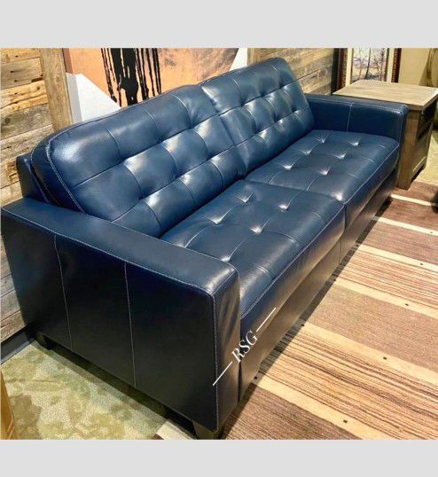 Color Options Leather Sofa, Loveseat, Ottoman, Chair 💛💛 Fast Delivery ⭐$39 Down Payment with Financing ⭐ 90 Days same as cash