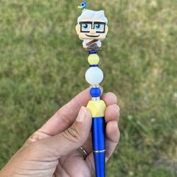 Mr Fredricksen Beaded Pen