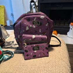 Hocus Pocus Backpack And Wallet