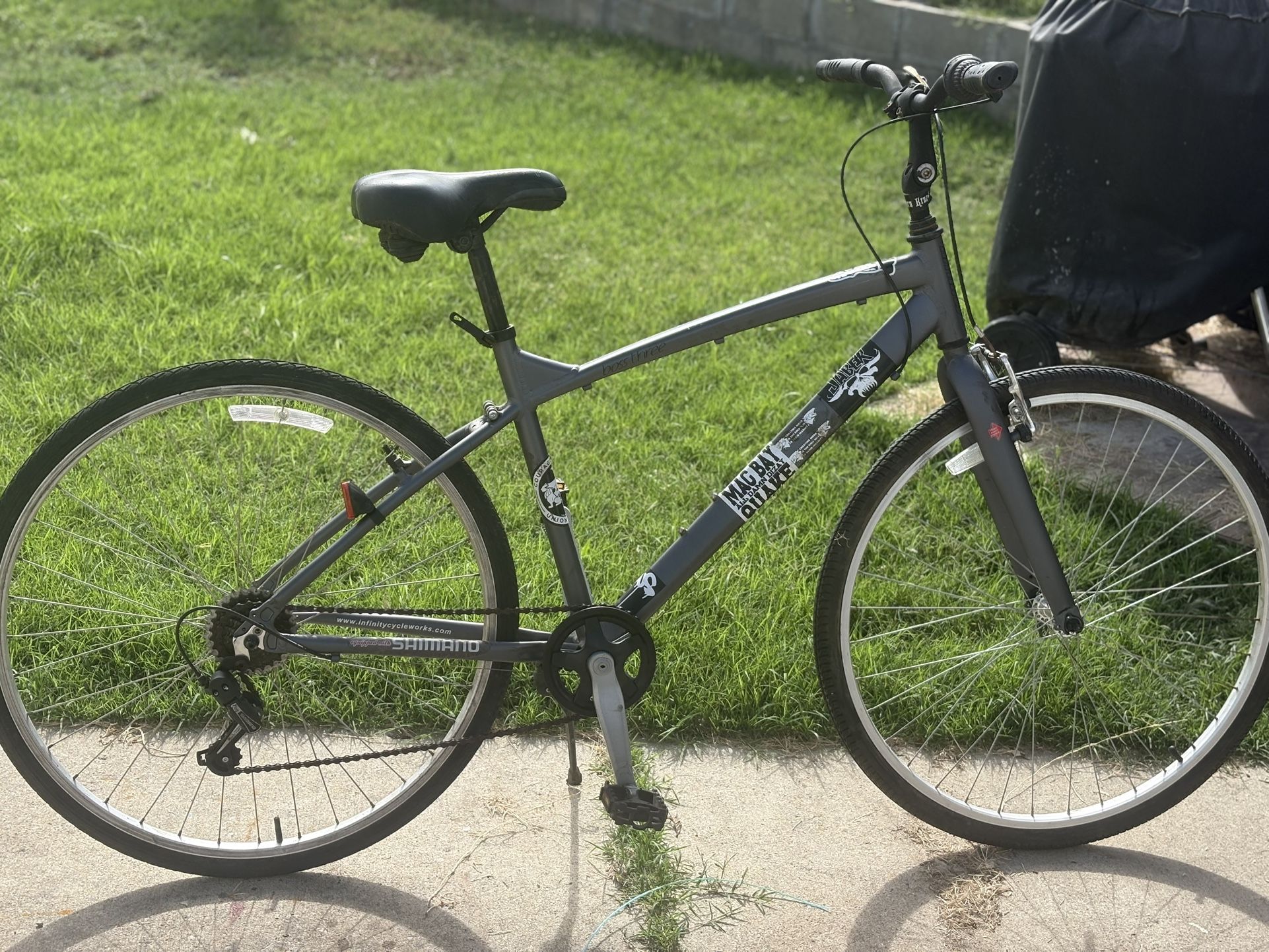 Infinity 7 Speed Hybrid 700 rims 18 Frame 