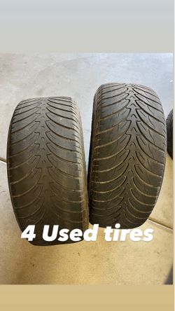 275/60/15 4 used tires chevy c10